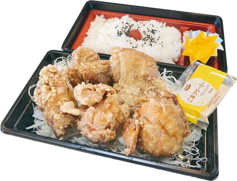 鶏唐揚げ弁当｜泉町でテイクアウトなら とんかつまる兵衛泉本店